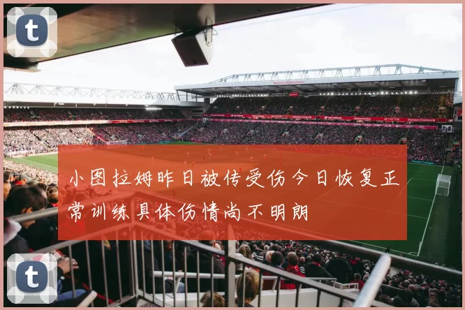 小图拉姆昨日被传受伤今日恢复正常训练具体伤情尚不明朗